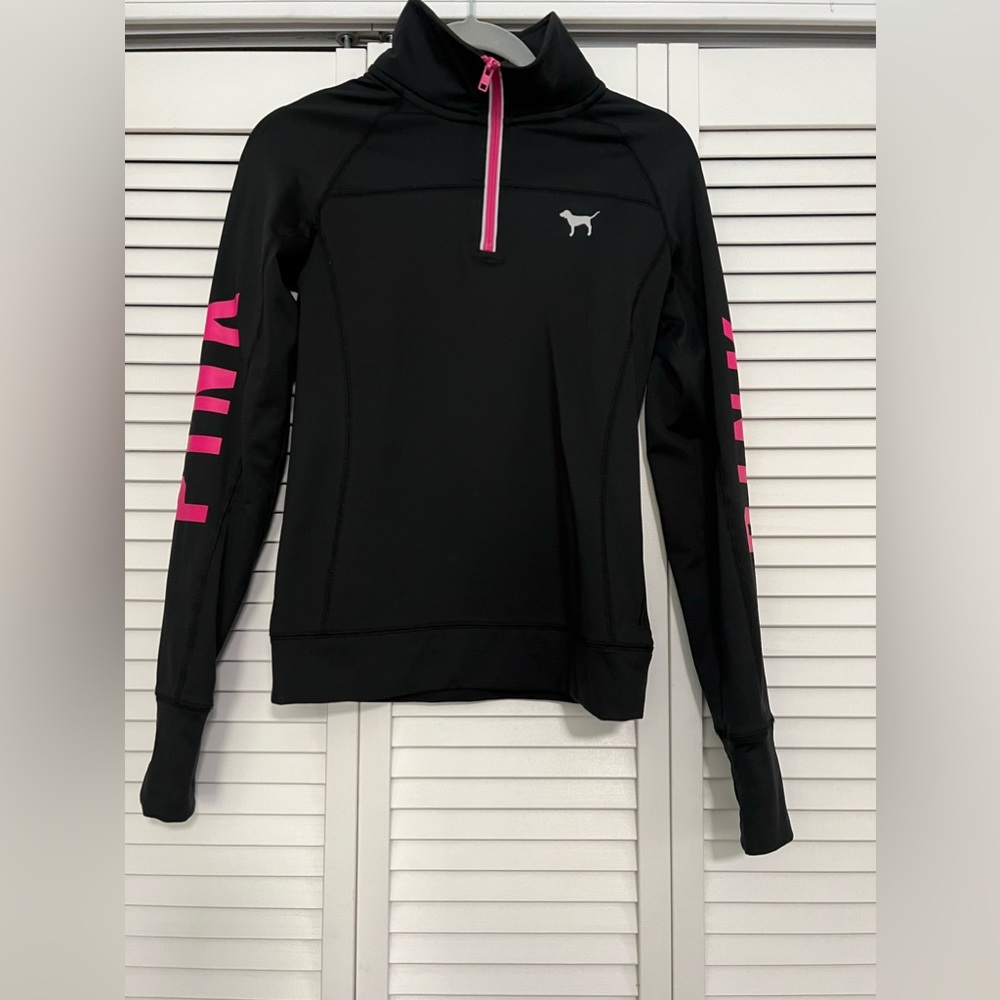 VS PINK Half Zip Sweatshirt